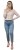 Klasyczne spodnie jeansowe mom fit jeans jeansy niebieskie Marivy XS