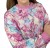 Komplet dresowy w kwiaty oversize bluza luźna spodnie wiosna The Fancy S/M