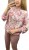 Komplet dresowy w kwiaty oversize bluza luźna spodnie wiosna The Fancy S/M