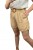 Krótkie spodenki luźne wiskoza len pasek beżowe wyższy stan S M L