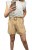 Krótkie spodenki luźne wiskoza len pasek beżowe wyższy stan S M L