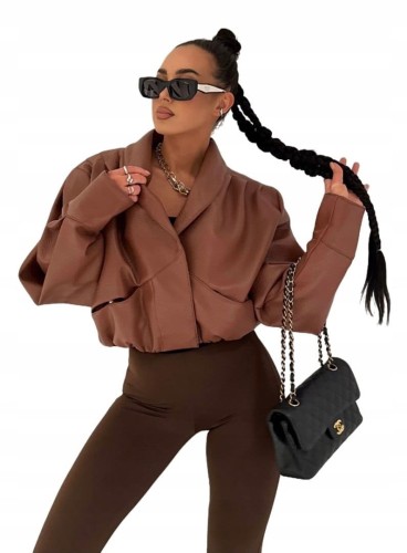 Kurtka ze skóry ekologicznej Tessa La Milla