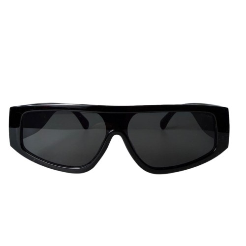 Okulary przeciwsłoneczne damskie czarne visor