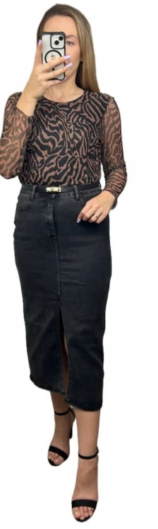 Siateczkowe body w zebrę z podszewką długie rękawy BODY MESH