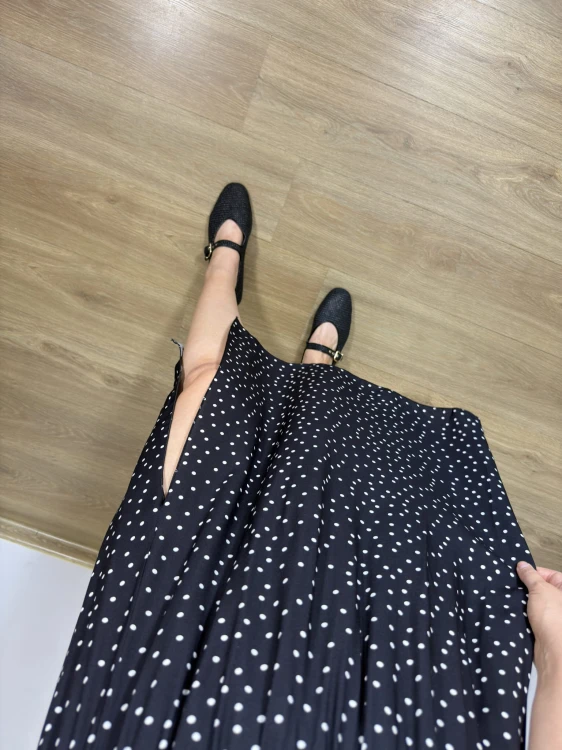 Stylowa spódnica damska w groszki butik online