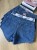 szorty jeansowe ciemny denim la milla tyłem