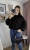 Brązowy sweter CLOUDY damski – stylizacja na jesień