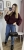 Burgundowy sweter Chmurka CLOUDY – stylizacja z jeansami