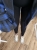 Czarne legginsy damskie L/XL – szczegóły materiału