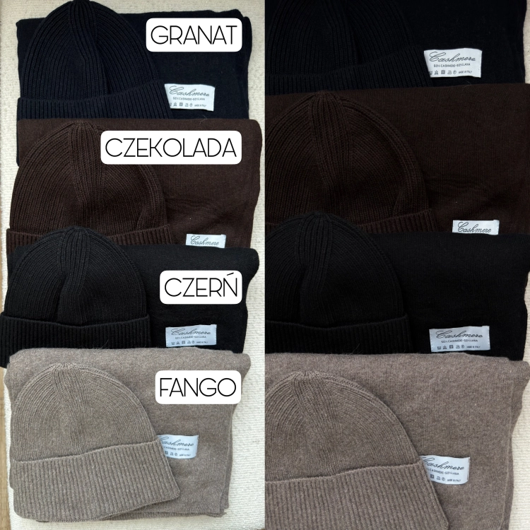 kolorystyka kompletów Cashmere